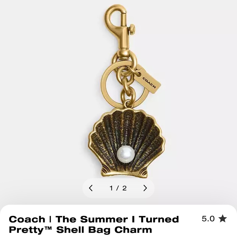 Coach | The Summer I Turned Pretty™ Shell Bag Charm
